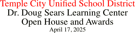 Temple City Unified School District