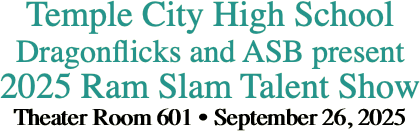 Temple City High School Dragonflicks and