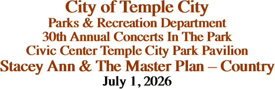 City of Temple City Parks &